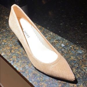 Suede nude Jon Josef heels!